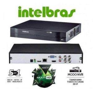 Gravador digital de vídeo Multi HD Intelbras MHDX 1004